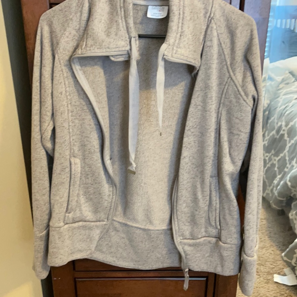 Brown danskin jacket
